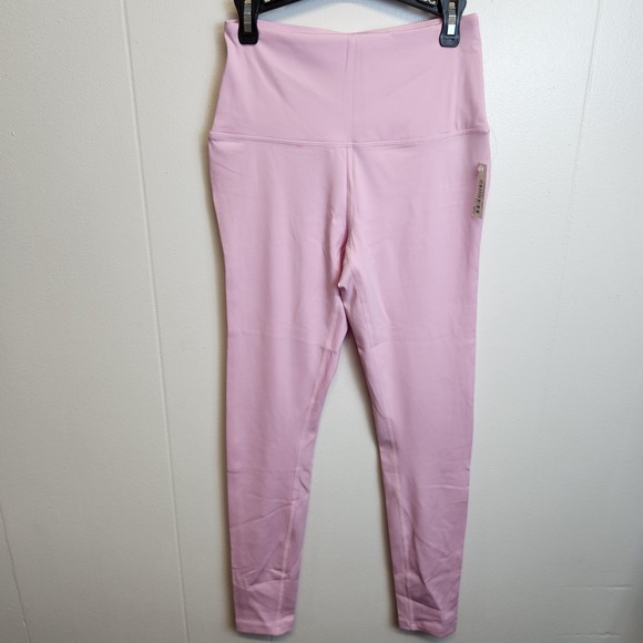 Amazon Essentials Pants - Amazon Essentials Leggings Womens XS Pale Pink High Rise Stretch Yoga Pants Gym